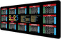 Dynippy Thin Extended Gaming Mouse Pad （31.5 * 11.8 * 0.08 inch） with Stitched Edges Large Mousepad Long XXL Keyboard and Mouse pad Desk Mat for Gaming Office & Home - 2025 Calendar Holidays