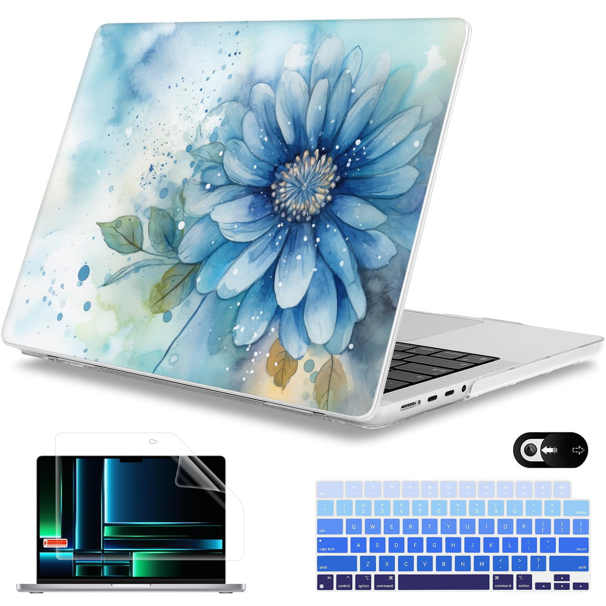 Mektron Case for 2026 M5 MacBook Pro 16 inch A3429 A3428 M4 A3403 A3186 M3 A2991 M2 A2780 M1 A2485 (2021-2025) Pro/Max with Liquid Retina XDR, Hard Shell Plastic Laptop Cover