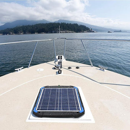 SUNER POWER 18W 12V Solar Battery Trickle Charger & Maintainer PRO, Built-in Intelligent MPPT Charge Controller, Waterproof 12 Volt Solar Panel Charging Kits for Car Auto Marine RV Trailer Boat Camper