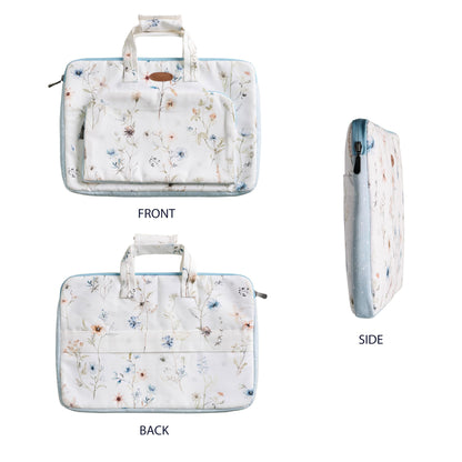 Maison d' Hermine Laptop Bag with Front Pocket Upto 15.5 inch Laptop Tablet