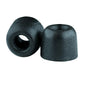 Comply 100 Core Series Memory Foam Replacement IEM Ear Tips, Black, Medium