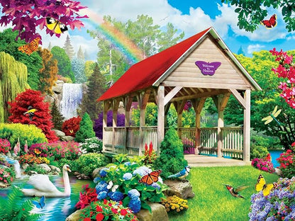 Masterpieces 300 Piece EZ Grip Jigsaw Puzzle - Welcome to Heaven - 18"x24"