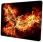 Cool Phoenix Mouse Pad Personalized Design, Non-Slip Surface, Rubber Base, Small Office Desk Pad for Computers and Laptops