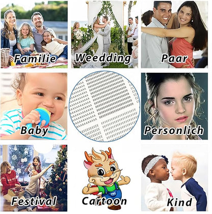 Custom Puzzle 120/200/300/500/1000/1500 Pieces, Personalized Puzzle from Your Own Photos, Customized Picture Jigsaw Puzzle Gift for Christmas Wedding Birthday Family
