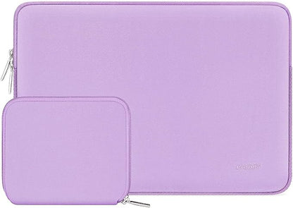 MOSISO Laptop Case 16 inch, 15-15.6 inch Laptop Sleeve Bag Compatible with MacBook Pro 16 inch, HP, Acer, Dell, Lenovo, ASUS Notebook, Neoprene Computer Sleeve Bag with Small Case, Purple