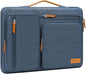 MOSISO 360 Protective Laptop Case 13.3 inch, 13-13.3 inch Laptop Sleeve Compatible with MacBook Air/Pro 13 / Pro 14,HP Dell Acer ASUS,Side Open Carrying Case with 4 Zipper Pockets&Handle, Haze Blue