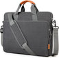 17 17.3 18 inch Laptop Computer PC Shoulder Bag Carrying Case, Water-Repellent Fabric Briefcase, Lightweight Toploader, Business Casual or School