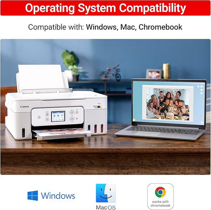 Canon Megatank G3290 All-in-One Wireless Supertank [Megatank] Printer | Print, Copy Scan | Mobile Printing |2.7" LCD Color Touchscreen | Auto Duplex