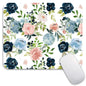 Armanza Square Mouse Pad Apricot Flower, Personalized Premium-Textured Custom Mouse Mat Design, Washable Mousepad Cloth, Non-Slip Rubber Base Computer Mouse Pads for Wireless Mouse