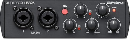 PreSonus AudioBox USB 96 Studio with Studio One Pro Software