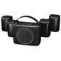 Rocksteady Stadium 4 Bluetooth Speaker & Subwoofer Bundle – 4 Speakers + Sub | Portable Multi-Room, Indoor/Outdoor System | Up to 30-Hr Battery | 150 ft Range