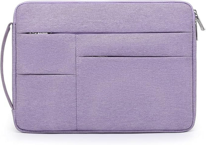 HYZUO 13.3-14 Inch Laptop Sleeve Bag for MacBook Pro 14 M5-M1, MacBook Air/Pro 13, 13.8-13 Surface Laptop/Book, Portable Notebook Case for 13" HP Dell Lenovo ThinkPad Asus Acer Samsung, Lilac Purple