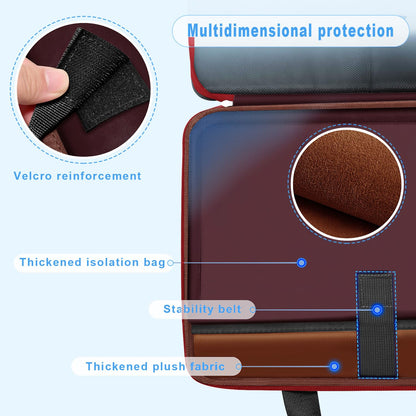 ZINZ Slim Expandable Laptop Case 15.6 Inch Sleeve Upgraded Protective Durable Recycled Carrying Case Compatible with MacBook 15" & 16" and Most 15" 15.6" 16" Notebook,B01K02
