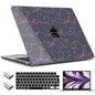 TWOLSKOO for MacBook Air 15 inch Case 2026 2025 2024 2023 Release M5 A3448 M4 A3241 M3 A3114 M2 A2941, Plastic Hard Shell & Screen Protector & Keyboard Cover & Type C Adapter, Sparkly Bows