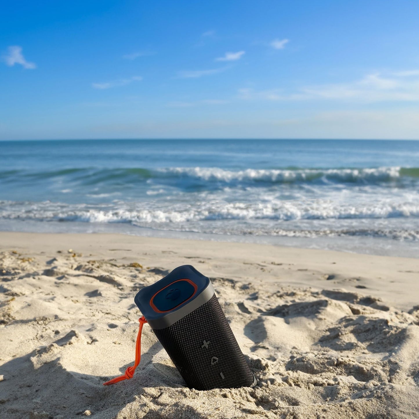 Lifeworks Skullcandy Terrain XL Wireless Bluetooth Speaker - IPX7 Waterproof Portable Speaker, 18 Hour Battery, Nylon Wrist Wrap, True Wireless Stereo (Green)