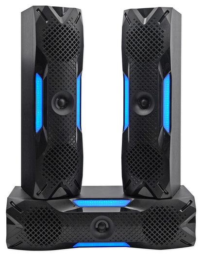 Rockville HTS56 5.1-Channel Bluetooth Home Theater System, 8" Subwoofer