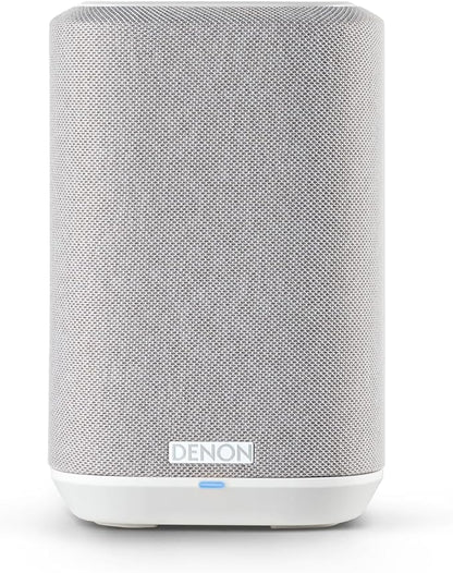 Denon Home 150 NV Wireless Speaker (White), 1" Tweeter, 3.5" Woofer, Home Speaker with HEOS Built-in, AirPlay 2, and Bluetooth, Multi-Room Streaming, Simple Setup, Compact Design