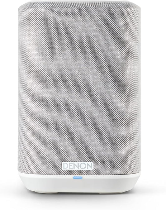 Denon Home 150 NV Wireless Speaker (White), 1" Tweeter, 3.5" Woofer, Home Speaker with HEOS Built-in, AirPlay 2, and Bluetooth, Multi-Room Streaming, Simple Setup, Compact Design