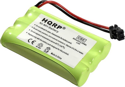 HQRP 10-Pack Cordless Phone Battery Compatible with Uniden PowerMax 5.8GHz 30878864022, Powermax 2.4 GHz, GE TL26402, GP 80AAALH3BMX, 80AAALH3BMZ Replacement