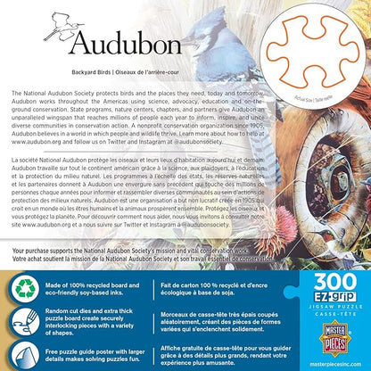 MasterPieces Audubon - Backyard Birds 300pc Ezgrip Puzzle