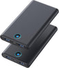 [2 Pack] Portable Charger Power Bank 20000mAh,Ultra Slim Portable Phone Charger with Dual USB Outputs,Backup Charging External Battery Pack Compatible with iPhone 15/14/13/12/11,Android-Black+Black
