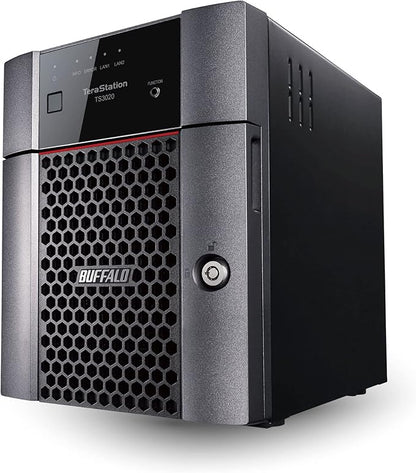 BUFFALO TeraStation 3420DN 4-Bay SMB 16TB (2x8TB) Desktop NAS w/Hard Drives Included Network Attached Storage