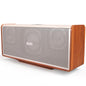 DOSS SoundBox Ultra Bluetooth Speaker with 2.1 Channel Audio, 80W Superior Sound with Deep Bass, Two DSP Technologies, 18H Playtime, BT 5.3, Wireless for Home, Office, Livingroom-Gold