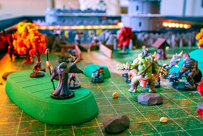 Owlbear Terrain Set - Mini Dungeon Castle Cavern DND Terrain for Tabletop RPGs, Dungeons & Dragons, Pathfinder, War Gaming, and More! - by DCD (98+pcs, 3.5sqft)