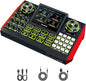 Audio mixer, suitable for live streaming, singing, and gaming on computers/phones; podcast mixer with real-time sound card, noise reduction function, and one-click mute function