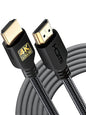 PowerBear 4K HDMI Cable 20 ft | High Speed Hdmi Cables, Braided Nylon & Gold Connectors, 4K @ 60Hz, Ultra HD, 2K, 1080P, ARC & CL3 Rated | for Laptop, Monitor, PS5, PS4, Xbox One, Fire TV, & More