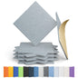 12 Pack Hexagon Acoustic Panels Self Adhesive Sound Proof Foam(Silver Gray)