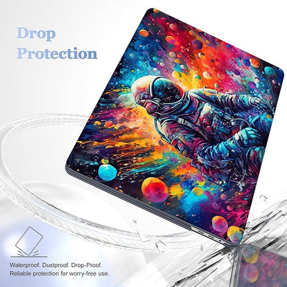 for MacBook Pro 16 inch Case 2019 2020 Release Model A2141, Plastic Hard Shell Cover with Keyboard Cover & Screen Protector for MacBook Pro 16 inch with Touch Bar & Touch ID - Astronaut