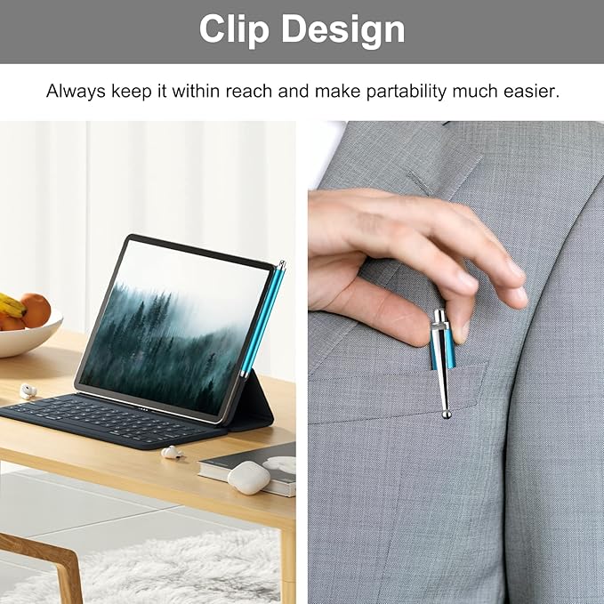 Stylus Pens for Touch Screens,SLKIJDHFB 20 Pack Universal Capacitive Touch Screen Pens for iPad,Tablets,Samsung Galaxy,Smartphones,All Universal Touch Screen Devices