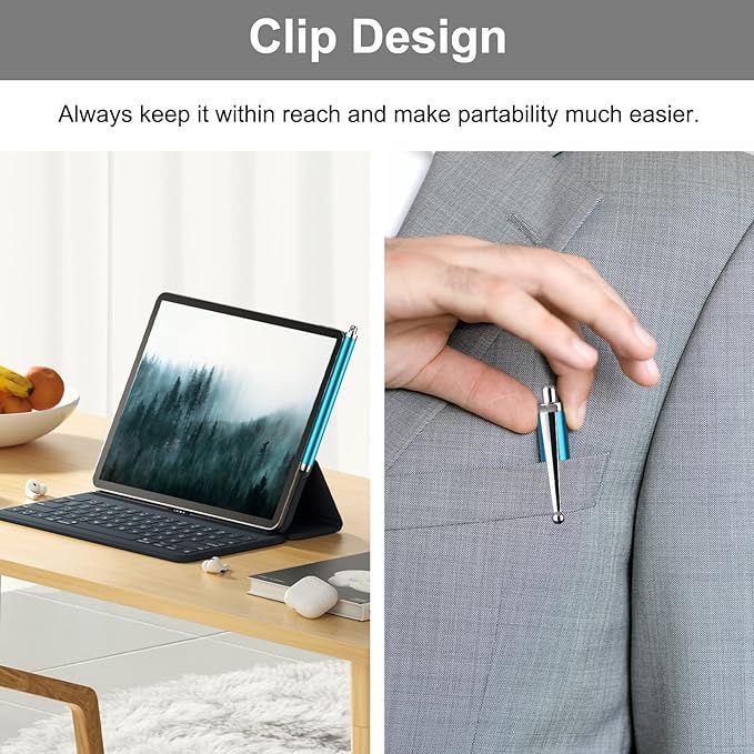 Stylus Pens for Touch Screens,SLKIJDHFB 20 Pack Universal Capacitive Touch Screen Pens for iPad,Tablets,Samsung Galaxy,Smartphones,All Universal Touch Screen Devices