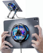 iPad Cooler,Magnetic Tablet Cooler for ipad/Surface pro/Samsung Tab,Universal Radiator with Temperature Display for Mobile Gaming,Tiktok Live Streaming(Including Tablet Stand Holder)