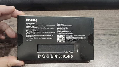 SSD 2TB Internal Solid State Drive SATA III 6Gb/s 2.5", 3D NAND, SLC Cache, Up to 550MB/s, Compatible with Laptops and PC Desktops(S101)