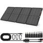 SOKIOVOLA 60W Portable Solar Panels NextGen Foldable Solar Panel Charger Kit 25% Efficiency with DC USB-C USB-A Output ETFE IP68 Waterproof Solar Panel for Travel Outdoor Camping RV Trip