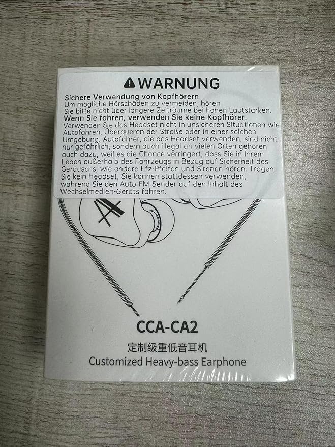 CCA C12 in Ear Monitor Headphones 5BA 1DD Hybrid HiFi Gaming IEM Earphones Noise Isolating Stereo Wired Earbuds for Musicians Audiophile Singers DJ