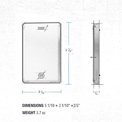2TB External SSD USB-C Portable Solid State Drive (USB 3.1 Gen 2) | 3D NAND Flash | Rapid by VectoTech