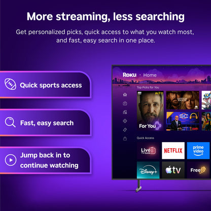 Roku Streambar SE, 4K Soundbar with Built-in Streaming Device