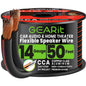 GEARit 14 Gauge Speaker Wire 100FT,14/2 Speaker Cable for Home & Car Audio
