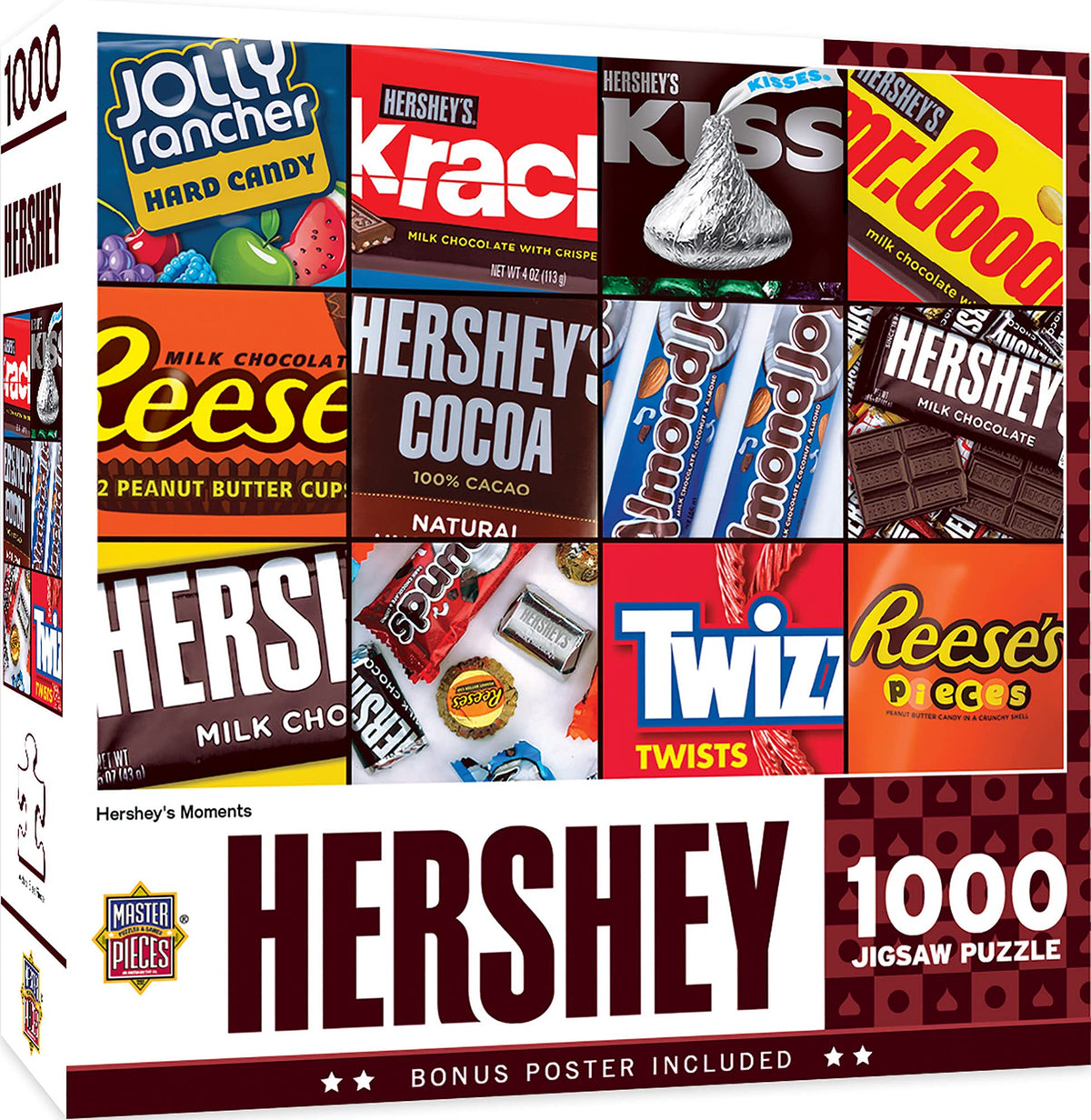 MasterPieces 1000 Piece Jigsaw Puzzle for Adults, Family, Or Youth - Hershey's Chocolate Factory - 19.25"x26.75"