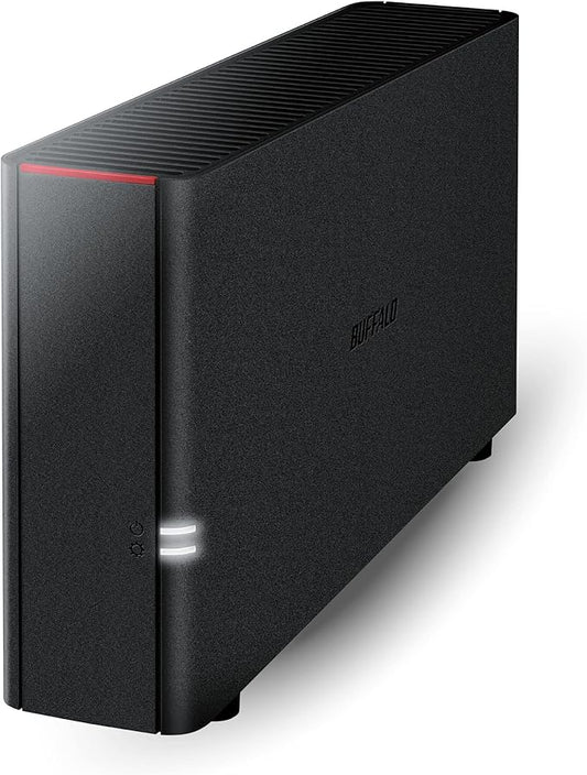 BUFFALO LinkStation 210 6TB 1-Bay NAS Network Attached Storage with HDD Hard Drives Included NAS Storage that Works as Home Cloud or Network Storage Device for Home