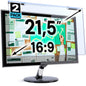 VINTEZ Blue Light Screen Protector for 14 Inch Computer Monitor and Laptop – Anti-UV Blue Light Blocking Film for Desktop PC, Eye Protection Filter, 12.6" x 8.1", 2 Pack