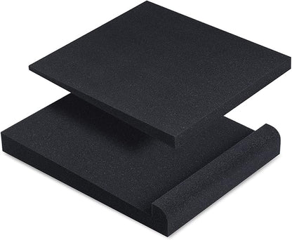 Sound Addicted - Studio Monitor Isolation Pads suitable for 6.5, 7 and 8 Inches Large Speakers | Reduce Vibrations and Fits most Stands - Pair | SMPad 8
