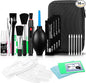 Camera Lens Cleaning Kit - Mirrorless and DSLR Camera Cleaning Kit for Canon, Sony, Nikon, Including Lens Paper/Blower, Cleaning Solution, Cotton swabs, dust Free Cloth, Lens Pen, Cleaning Brush