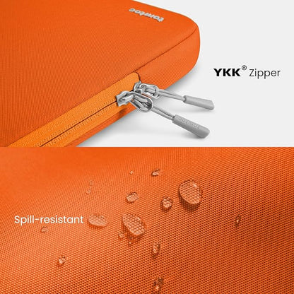 tomtoc 360 Protective Laptop Sleeve for 14-inch MacBook Pro M4/M3/M2/M1 Pro/Max A3112 A3401 A3185 A2992 A2918 A2779 2024-2021, Water-Resistant Case Bag with Accessory Pocket for 13.8 Surface Laptop 7