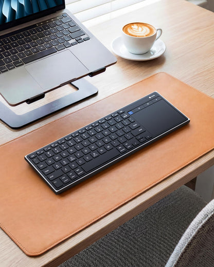 CZUR K5S Bluetooth Keyboard with Touchpad, Wireless & Wired Keyboard