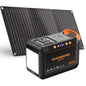 MARBERO 200W Portable Power Station 148Wh Camping Solar Generator Laptop Power Bank with AC Outlet 110V, DC, USB QC3.0, LED Flashlights for CPAP Home Outdoor Trip Emergency Backup