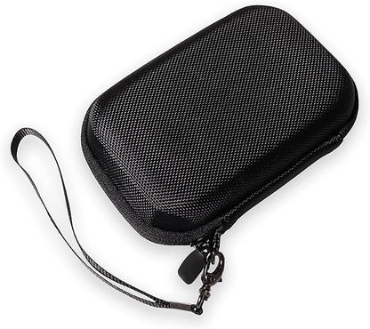 InGo Portable SSD Case - Compatible with SanDisk 1TB Extreme & Samsung X5 - Thunderbolt 3 - Carabiner, Mesh Pocket, Elastic Strap